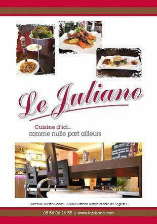 Hôtel Le Juliano Carbon-Blanc Exterior foto